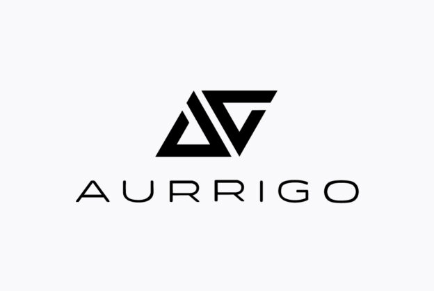 Aurrigo logo grey background