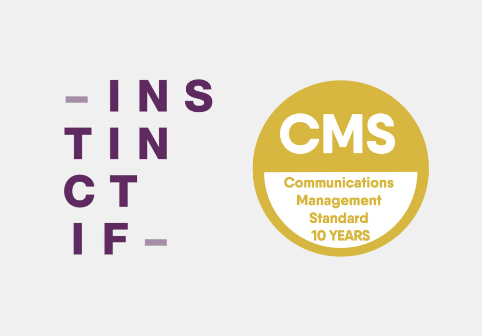 Instinctif Partners awarded gold in PRCA CMS accreditation