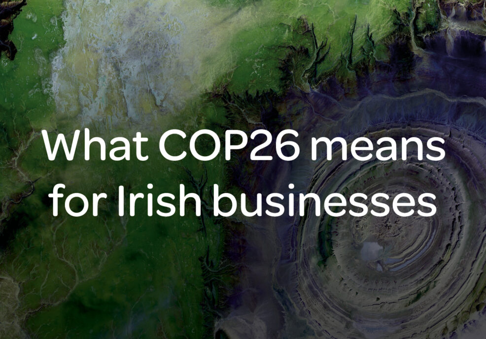 What COP26 means for Irish businesses