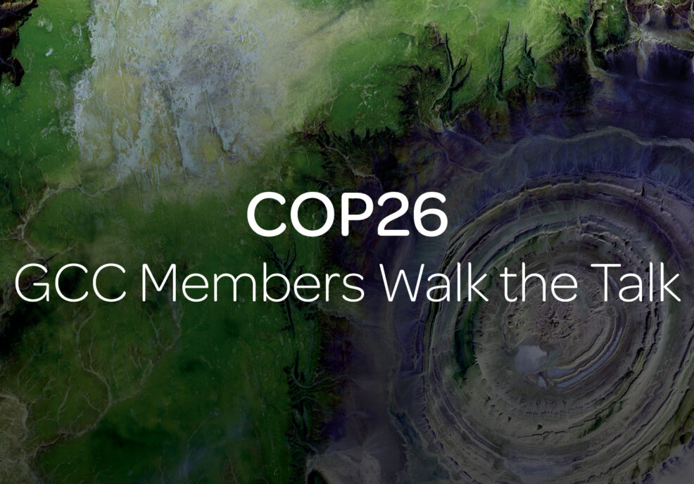COP26: GCC Members Walk the Talk