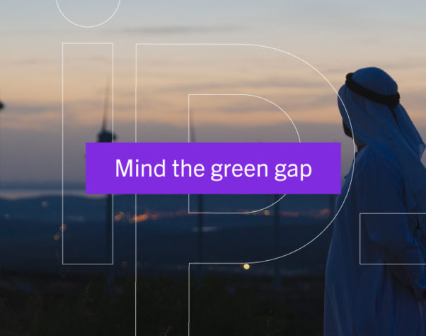 Mind the Green Gap – Middle East