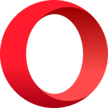 Opera red O logo