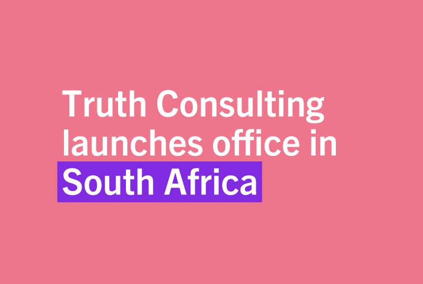 Lee Appleton appointed to drive growth with the launch of Truth Consulting in South Africa