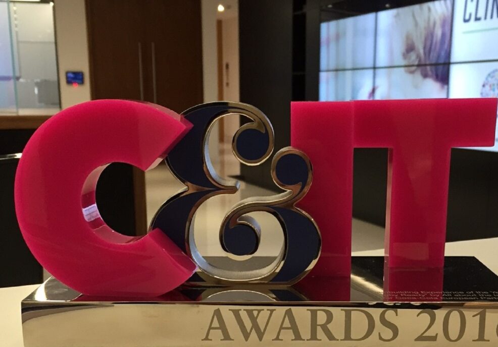 Winners at the C&IT Awards – the second year running!
