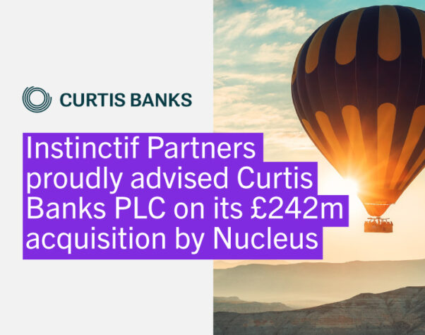 New client win Curtis Bank