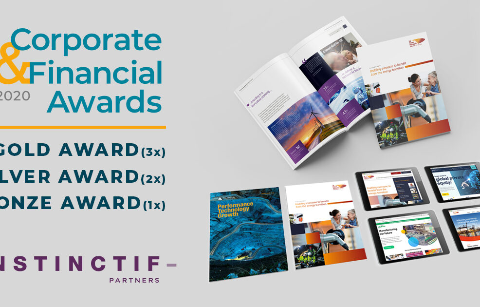 Instinctif Partners picks up a double hat trick at the Corporate & Financial Awards 2020