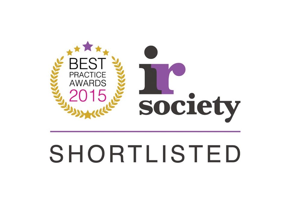 Instinctif Partners’ clients shortlisted for the IR Society Best Practice Awards